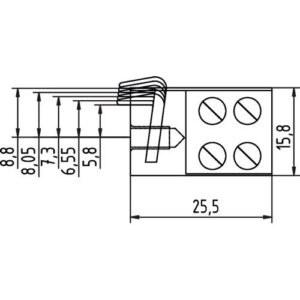 Elektrotüröffner - Elektrotüröffner A5010--A 6-24 V AC/DC Kompakt DIN L/R GEZE – Bild 3