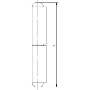 Profilrolle - Profilrolle KO 41 Band-L.180mm STA blk Stift-Ø 14mm SIMONSWERK – Bild 3