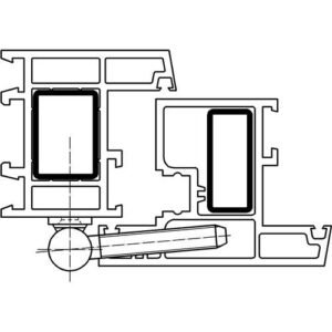 Renovierband - Renovierband K 3172 WF STA topzink 2tlg.Rollenlänge 57mm SIMONSWERK – Bild 3