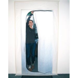 Staubschutztür - Staubschutztür 1 Tuch/1 Rl.Klebeband Tuch 2,2x1,1 m/Band 7 mx25mm FRIESS – Bild 3