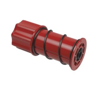 ZX-K 750 KLICK - Feder-Achsträger 50 mm achtkant, Gegenseite mit Gleitlager, Federweg 7,5 cm – Bild 1