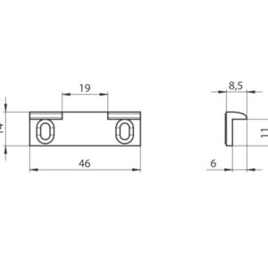 Aufschraubstück für Türöffner 19  - 19.4320011 40 – Bild 1