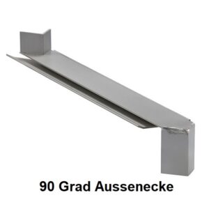 Eckverbinder 90 Grad aussen 195 mm C 34 eloxiert - aussen 195 mm C 34 eloxiert – Bild 1