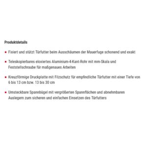 Bessey Türfutterstrebe TU – Bild 2