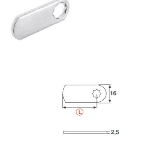 Hebel für Hebelzylindergehäuse BMB - 35 mm – Bild 1