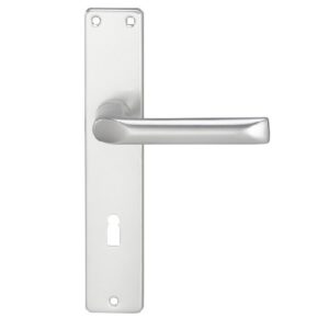 Edi Drückergrt 137 Langschild  - BB eingeschweißt EV1 eloxiert – Bild 1