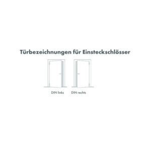 Einsteckschloss BB Klasse 1 55 mm Dornmaß - Hauptvariante – Bild 3