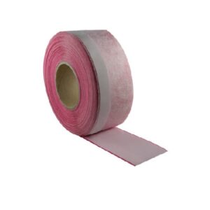 Fensterfolie DRG innen rot einseitiger Klebestreifen - 100 mm Rolle 25 mtr – Bild 1