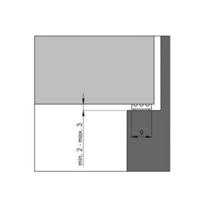 Renovierungsdichtung Ellenflex K - 7,5 mtr weiss Luft 2 - 3 mm – Bild 1