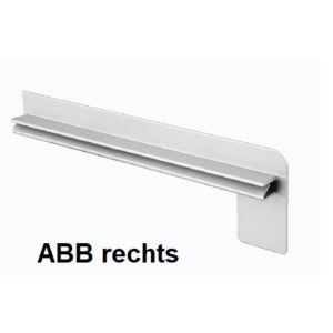 Endstücke Klinker Ral 7016 glanz 90 mm rechts - Ral 7016 glanz 90 mm rechts – Bild 1