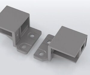 Relingsethalter hinten Ten 2 1 Paar grau – Bild 1