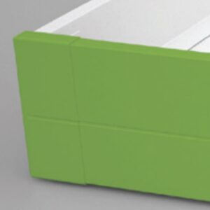 Frontblendenhalter  für Innenschub grau Ten 2 - 1 Paar – Bild 1