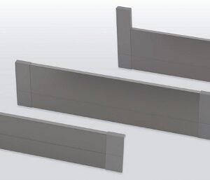 Frontblende für Innenschub grau 1082 mm Ten 2 - 500 mm H 90 mm – Bild 1