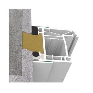 Flachleiste Stab 6 mtr mit Lippe Ral 9016 weiß selbstklebend - Hauptartikel – Bild 2