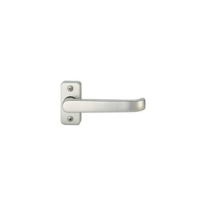 Metalltürdrücker F1 silber  -  FSB flach 09 1087 Vierkant 8 mm – Bild 1