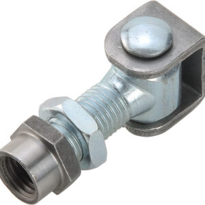 JHH Torbänder Stahl blank verstellbar  - M 20 mit Anschweissmutter – Bild 1