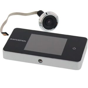 Digitaler Türspion - Basic Ku.silber 100Grad 38 mm/110mm INTERSTEEL – Bild 1