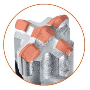 SDS Plus Bohrer Projahn Rocket 5 - 12 x 210 mm vierscheidig – Bild 2