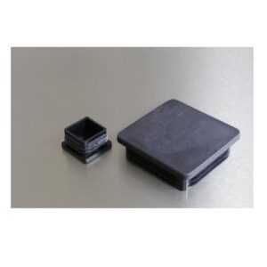 Vierkantstopfen grau - 25 x 25 x  1,5 - 2 mm – Bild 1