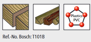 Stichsägeblätter Wilpu Holz Zahnteilung 2,5 mm Länge 75 mm - HC 12 VE 5 Stück – Bild 2