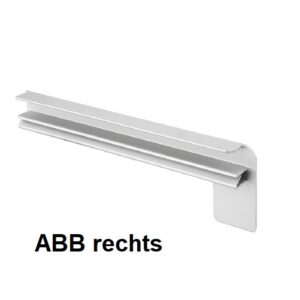 Endstücke für Putz Ral 7016 glanz 90 mm links - Putz Ral 7016 glanz 90 mm links – Bild 1