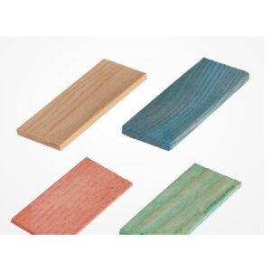 Verglasungsklötze Holz VE 100 Stück - 80 x 24 mm 2 - 6 mm – Bild 1