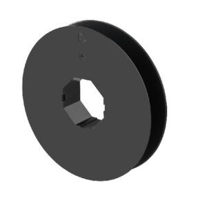 Selve Gurtscheibe für 22 mm Gurt - SW 60/215 mm 134700 – Bild 1