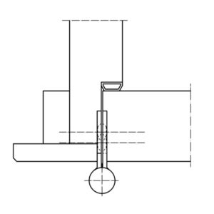 Simonswerk Aufsatzband für Zimmertüren Q1 – Bild 2