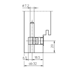 Simonswerk Klemmnuss Variant V 3605 verzinkt – Bild 2