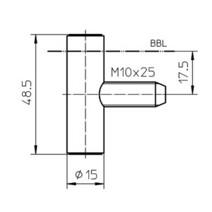 Simonswerk Rahmenteil Variant V 4700 WF vernickelt – Bild 2