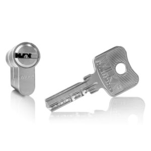 Wendeschlüsselzylinder 3663 mit N & G 3 Schlüssel - 30/50 mm Wilka – Bild 1