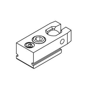 Endstopper Hawa Combino/Creation/Regal, Kunststoff, grau - Hawa Creation – Bild 1