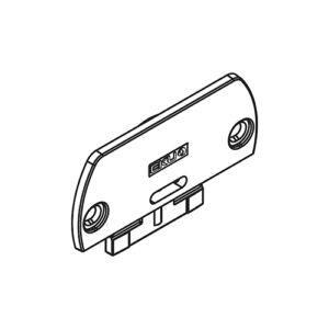 Bodenführung Hawa Regal C 16, Kunststoff, anthrazit - Hawa Regal – Bild 1