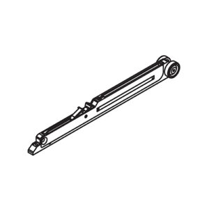 Garnitur Hawa Dämpfung Bau 100, Türgewicht 61 100 kg, für 1 Türe - Hawa Porta – Bild 1