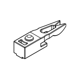 Stopper Hawa Clipo/Regal C 15, Kunststoff, grau - Hawa Clipo – Bild 1