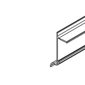 Blende Hawa Frontino 20, Alu, eloxiert, L= 884 mm - Hawa Frontino – Bild 1