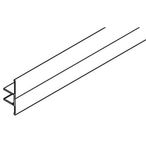 Blende Hawa Clipo 25/35, Alu, eloxiert, L= 6000 mm - Hawa Clipo – Bild 1