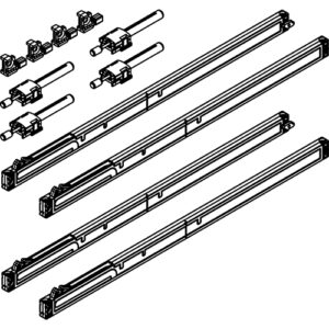 Dämpfeinzug Hawa Combino 80 H FS, 65-80 kg, 4 Stück - Hawa Combino – Bild 1