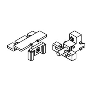 Dämpfeinzug Hawa Combino 50 H FS, Mitteltüre - Hawa Combino – Bild 1