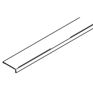 Abdeckprofil oben/unten Hawa Frontal 25, Alu eloxiert, ungelocht, L= 6000 mm - Hawa Frontal – Bild 1