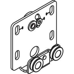 Laufwerk Hawa Combino 35 H FS, innere Türe, Stahl, verzinkt - Hawa Combino – Bild 1