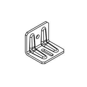 Wandbefestigungswinkel Hawa Porta, Stahl, verzinkt - Hawa Porta – Bild 1