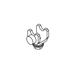 Stopper Hawa Porta 60/100, ohne Rückhaltefeder, Stahl verzinkt - Hawa Porta – Bild 1