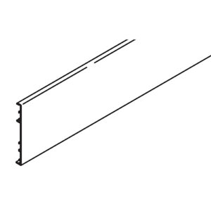 Clip-Blende zu Combi-Laufschiene, Hawa Porta 100, Alu eloxiert, L= 2500 mm - Hawa Porta – Bild 1