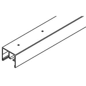 Laufschiene Hawa Porta 100 GW, Alu eloxiert, gelocht, L= 6000 mm - Hawa Porta – Bild 1