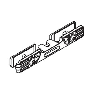 Klemmschuh Hawa Porta 100 GMD, Glasdicke 8-12.7 mm - Hawa Porta – Bild 1