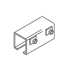 Verbindungs-Muffe Hawa Porta 600, Stahl verzinkt - Hawa Porta – Bild 1