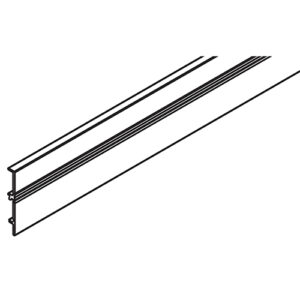 Reling-Profil Hawa Forte, Alu, eloxiert, L= 3000 mm - Hawa Forte – Bild 1