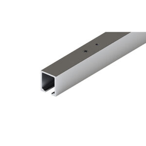 Laufschiene LM 6000 mm, farblos eloxiert, gebohrt (Typ Junior 80) - Hawa Junior – Bild 1