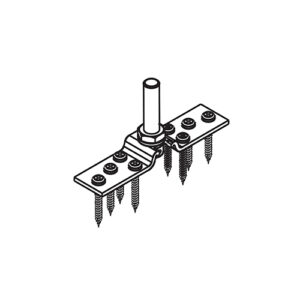 Aufhängebügel, inkl. M14 und Befestigungsschrauben (Typ Junior 160 A) - Hawa Junior – Bild 1